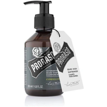 PRORASO Bārda šampūns Cypress & Vetyver, 200ml