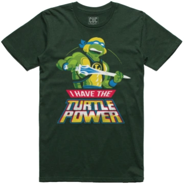 T-Shirt Turtle Power - Leonardo like He-Man - Cart