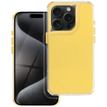 MATRIX vāciņš iPhone 15 Pro, dzeltens OEM