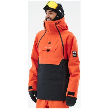 Montec Doom Ski Jacket Men Orange/Black