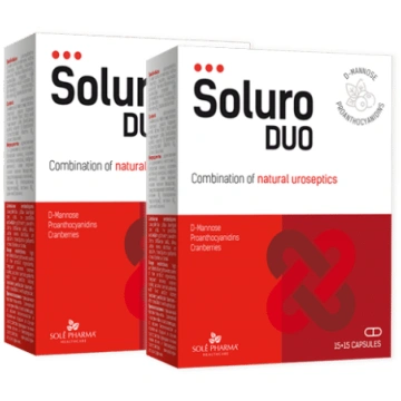 2x Soluro® DUO, 15+15 kapsulas