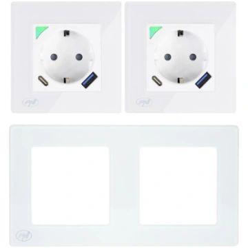 PNI SmartHome WP202 WiFi double smart socket kit w