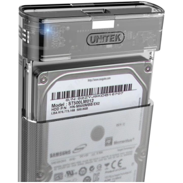 UNITEK S1103A storage drive enclosure HDD/SSD encl