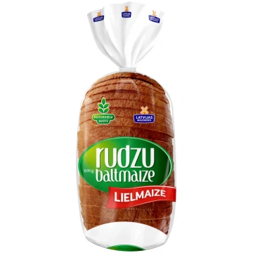 Rudzu baltmaize Lielmaize 500g LATVIJAS MAIZNIEKS