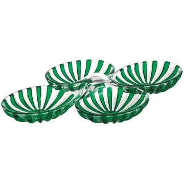 Guzzini - 2 zaļo Dolcevita organisko plastmasas uz