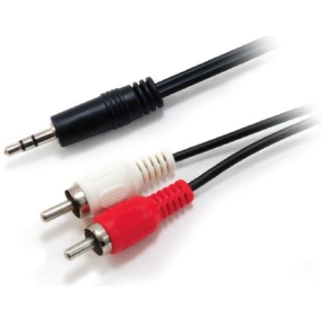 Equip 3,5mm vīriešu uz 2xRCA vīriešu stereo audio 