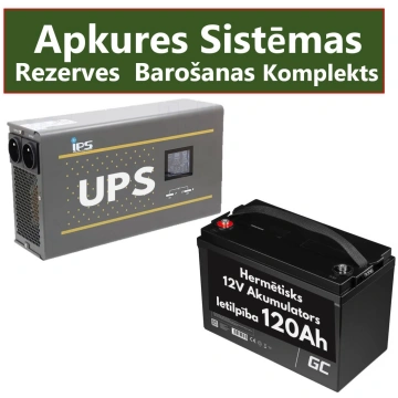 Komplekts Nepārtrauktās barošanas bloks ( Invertor