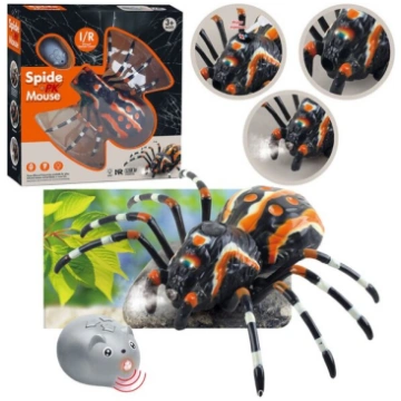 Tarantula RC melns - Leantoys Lean Toys