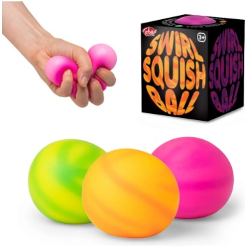 SCRUNCHEMS Swirl Squish Ball 38430TOB TOBAR a38430