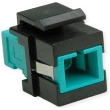 Roline Fiber Optic Keystone Jack, SC Simplex, Mult