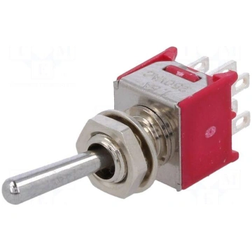 Switch: toggle | Pos: 2 | DPDT | ON-ON | 3A/125VAC