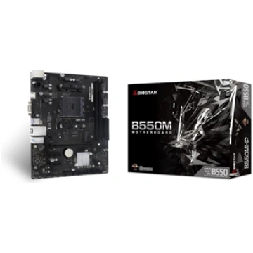 Mainboard|BIOSTAR|AMD B550|SAM4|Micro-ATX|Memory D