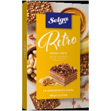 Vafeļu torte LAIMA Retro, 350g (450-24869)