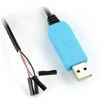USB adapter for female cables with USB-UART conver
