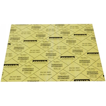 Blīvju loksne Temafast‑E 2x1500x1500 mm