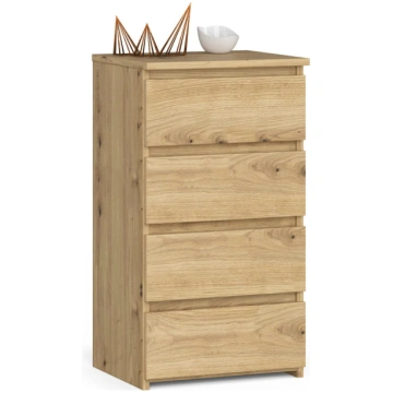Kumode Akord CL4, ozola krās., 74 cm x 35 cm x 40 
