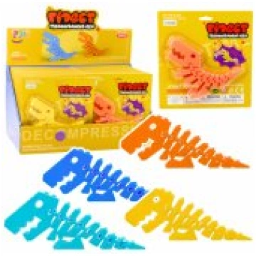 LEAN Toys Dinosaur Puzzle Fidget 3D Puzzle Flexibl