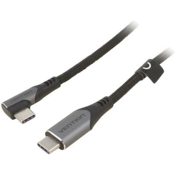 Cable; USB 2.0; USB C plug,USB C angled plug; 2m; 