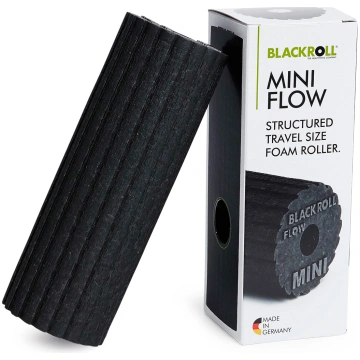 Mini Flow Foam Roller Blackroll Black #000000#868C