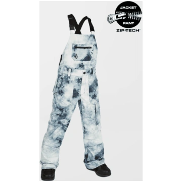 VOLCOM Barkley Ins Bib Overall Storm Tie-Dye Kids 