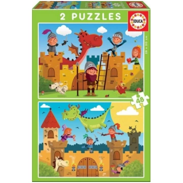 "Puzzle Dragons Chevaliers - EDUCA - 96 gabali - F