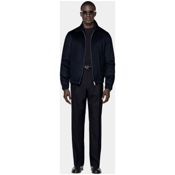 Navy Bomber Jacket Suitsupply