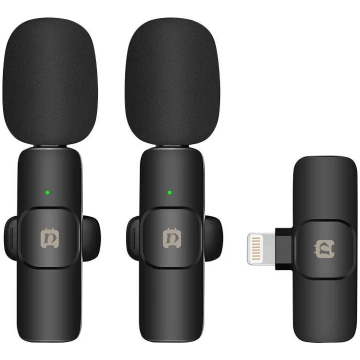 Wireless microphone Puluz PU3150B Lavalier Type Wi