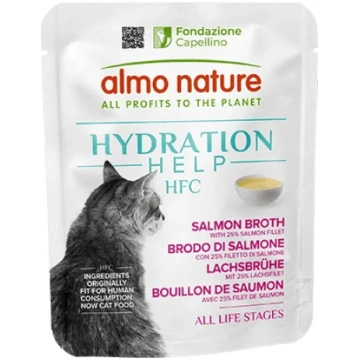 Almo Nature HFC Hydration Help Cats laša buljons a