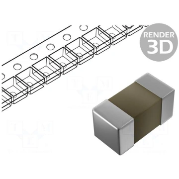 Capacitor: ceramic | MLCC | 390pF | 50V | X7R | ±1