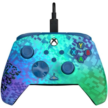 PDP Rematch Wired Controller - Glitch Green PC, Xb