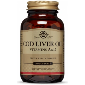 Cod Liver Oil Solgar 100 softgels