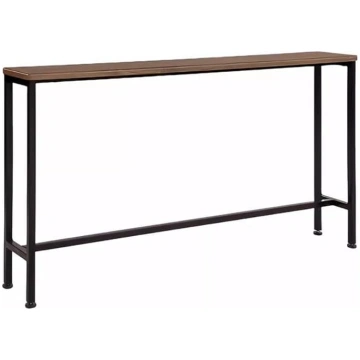 Adjustable Feet, Long Narrow Console Sofa Table wi