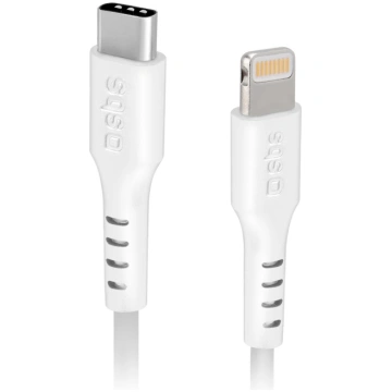 SBS TECABLELIGTC2W USB-C - Lightning Cable 2 m - W