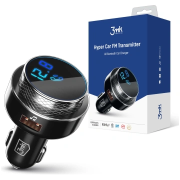 3mk Hyper Car FM raidītājs ar Bluetooth un 30W lād