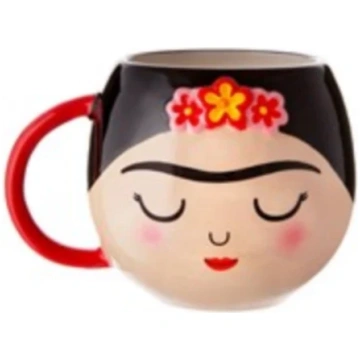 Sass & Belle Frida Shaped Mug Bookshop