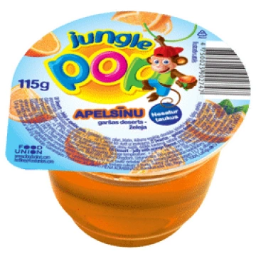 Želeja JUNGLE POP apelsīnu 115g