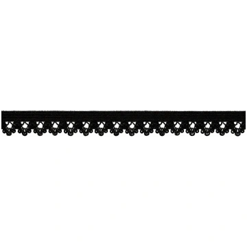 Gumija apakšveļai Black 13mm 327cm