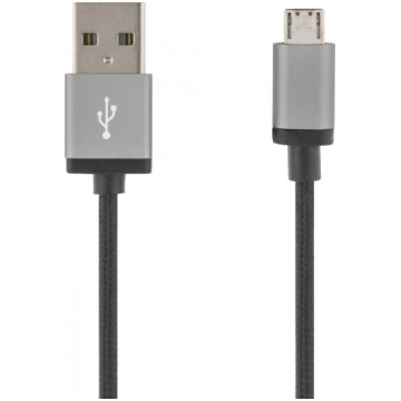 USB sinchronizavimo / įkrovimo kabelis pintas USB-