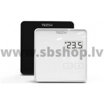 *TECH Istabas termostats Balts EU-R-8b PLUS bezvad