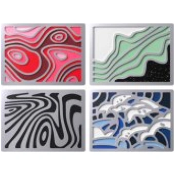 HyperX Abstract Series Magnetic Badge Aksesuārs 85