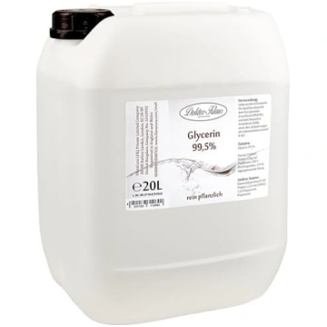 Glicerīns 99,5 % - 20 litru HDPE kanna - tīrs augu