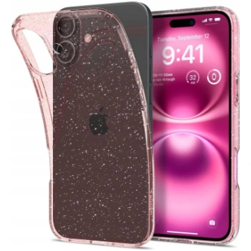 Spigen Liquid Crystal Glitter Rose Quartz - iPhone