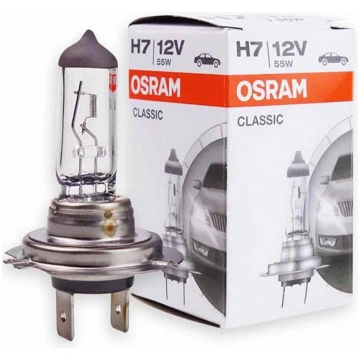 Halogen spuldze Osram Classic H7 12V 55W PX26D