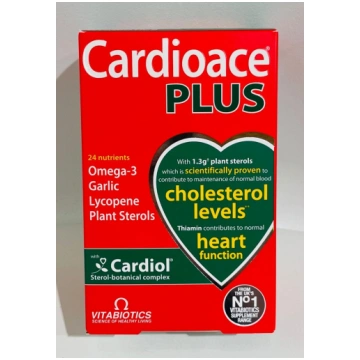 Cardioace PLUS kapsulas, N60 VITABIOTIC