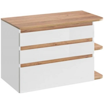 PLATINUM-White 820 Piekaramais vannas istabas skap
