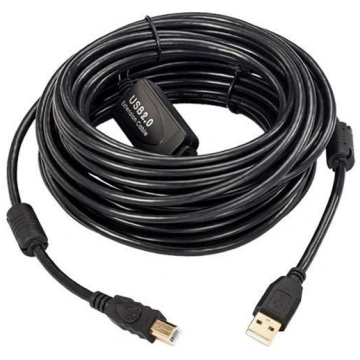 Active USB 2.0 A-B Cable, 15m MicroConnect USBAB15