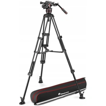 Statīvs Manfrotto Komplekts Twin Alu Z Głowicą 608