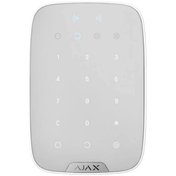 Bezvadu tastatūra Ajax WRL KEYPAD PLUS 26078, balt