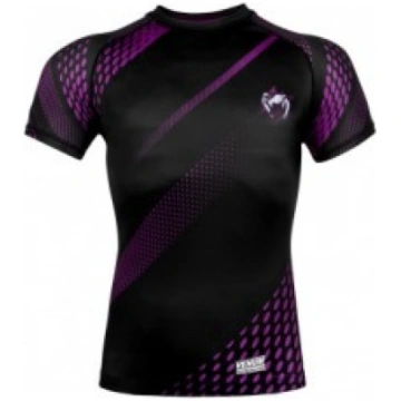 Venum Rapid Rashguard Short Sleeves Black/