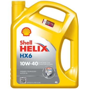 Motoreļļa 10W40 4l Helix SHELL